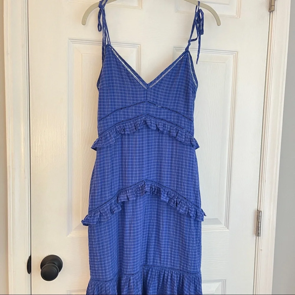 Lovers and Friends ‘Ulyanna’ Blue Midi Dress - Picture 6 of 9